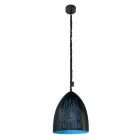 Lampada moderna a sospensione In-es.artdesign Flower S Lavagna resina Viadurini