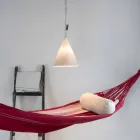 Lampada moderna a sospensione In-es.artdesign Jazz Nebula in nebulite Viadurini