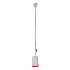 Lampada moderna a sospensione In-es.artdesign Paint Cemento verniciata Viadurini