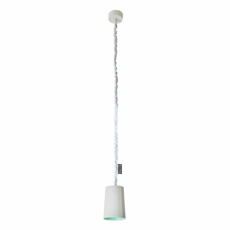Lampada moderna a sospensione In-es.artdesign Paint Cemento verniciata Viadurini
