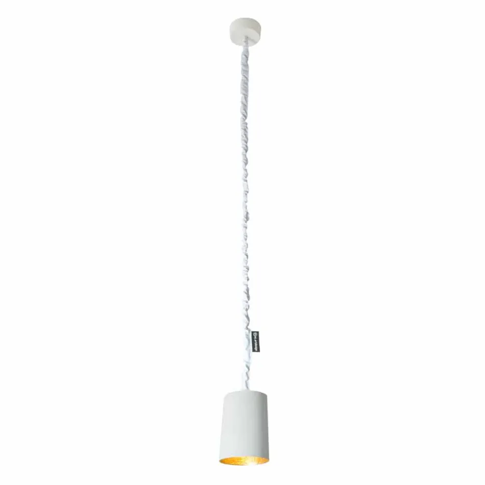 Lampada moderna a sospensione In-es.artdesign Paint Cemento verniciata Viadurini
