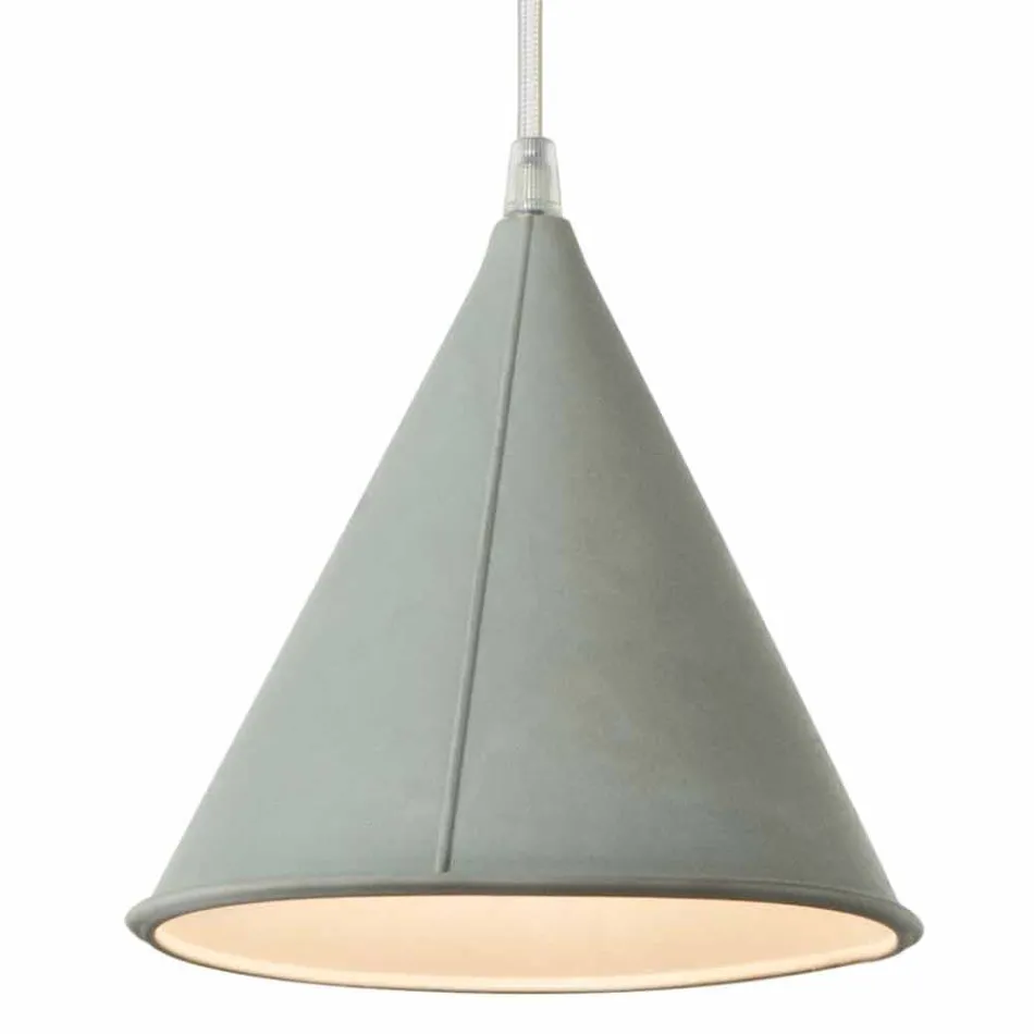 Lampada moderna a sospensione In-es.artdesign Pop 2 laprene colorata Viadurini