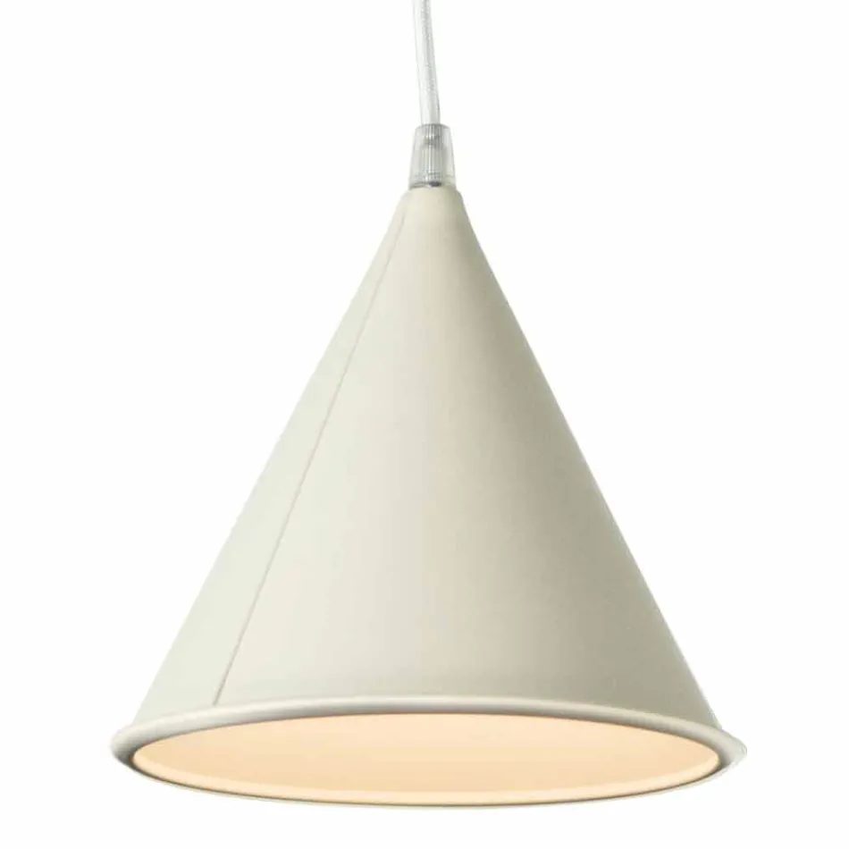Lampada moderna a sospensione In-es.artdesign Pop 2 laprene colorata Viadurini