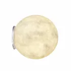 Lampada moderna da muro In-es.artdesign A. Moon in nebulite Viadurini