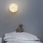 Lampada moderna da muro In-es.artdesign A. Moon in nebulite Viadurini