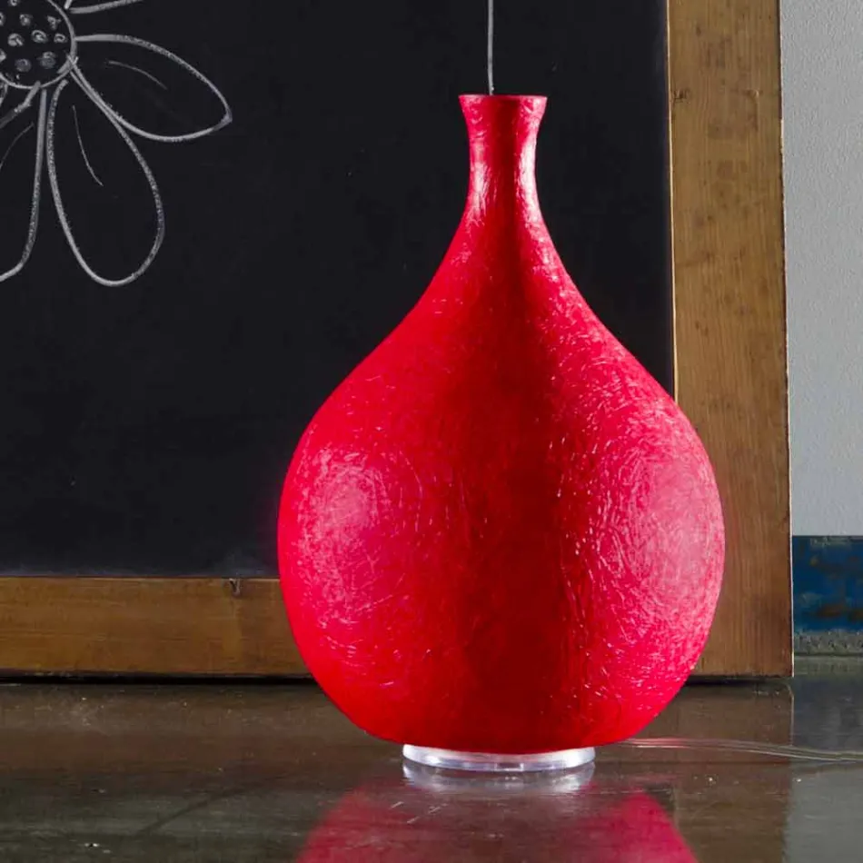Lampada moderna da tavolo In-es.artdesign Luce Liquida2 in nebulite Viadurini