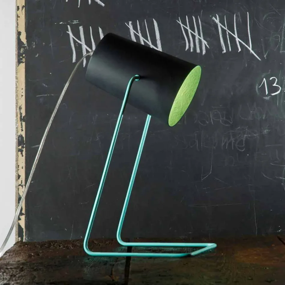 Lampada moderna da tavolo In-es.artdesign Paint T effetto lavagna Viadurini