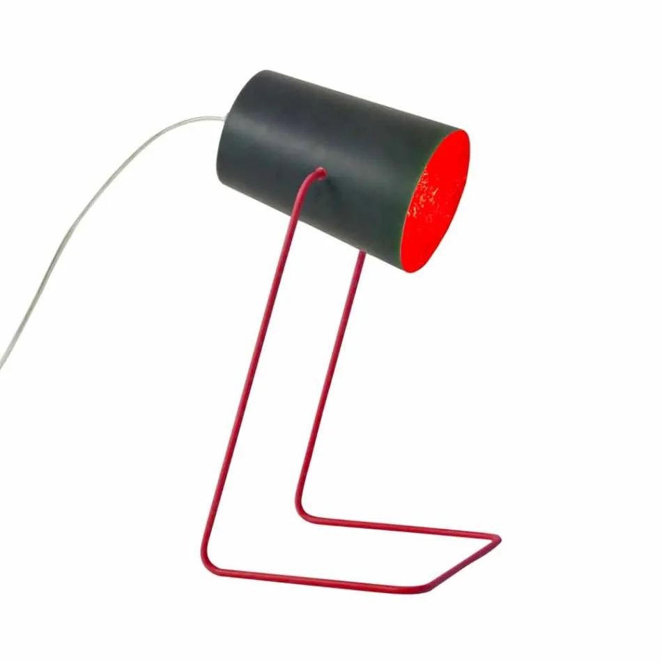 Lampada moderna da tavolo In-es.artdesign Paint T effetto lavagna Viadurini