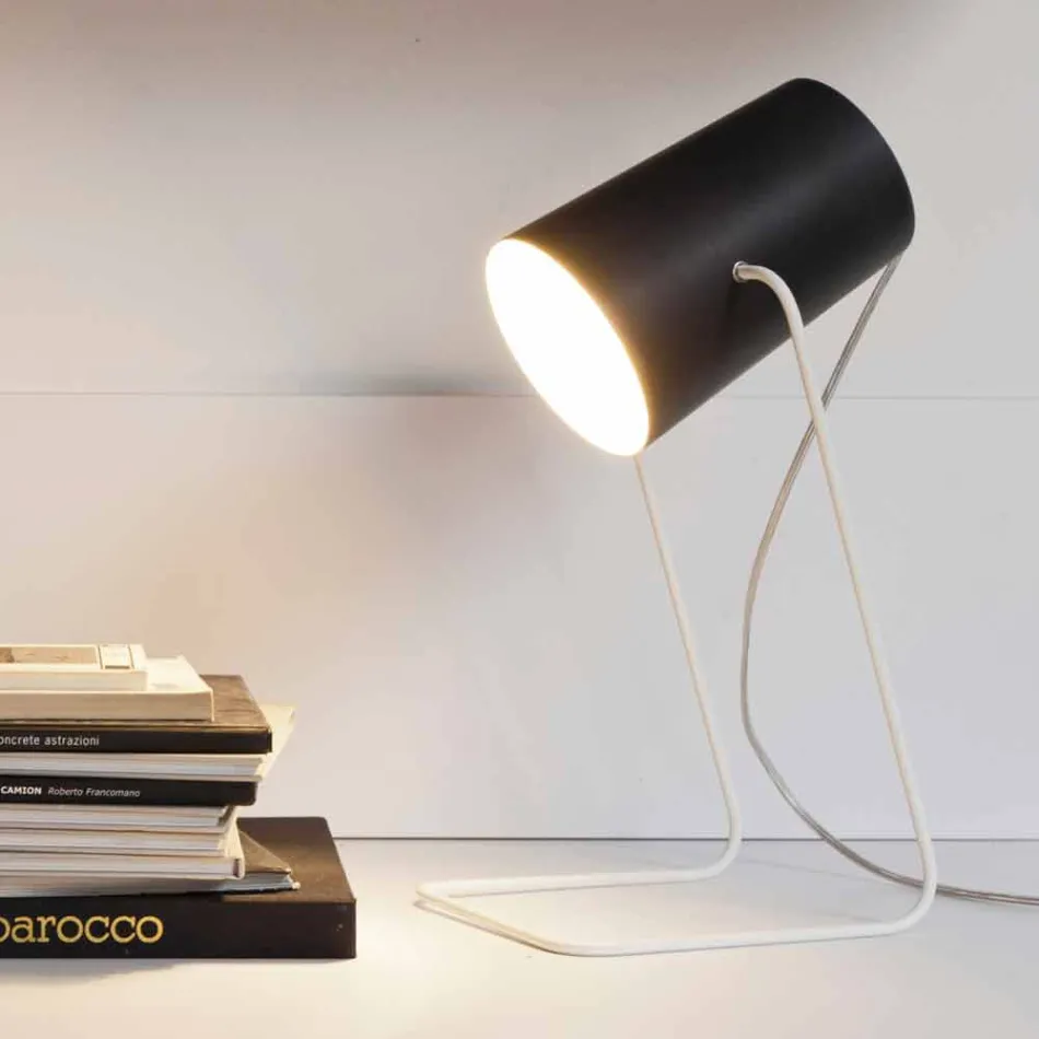Lampada moderna da tavolo In-es.artdesign Paint T effetto lavagna Viadurini