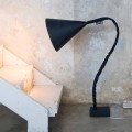 Lampada moderna da terra In-es.artdesign Flower Lavagna in resina