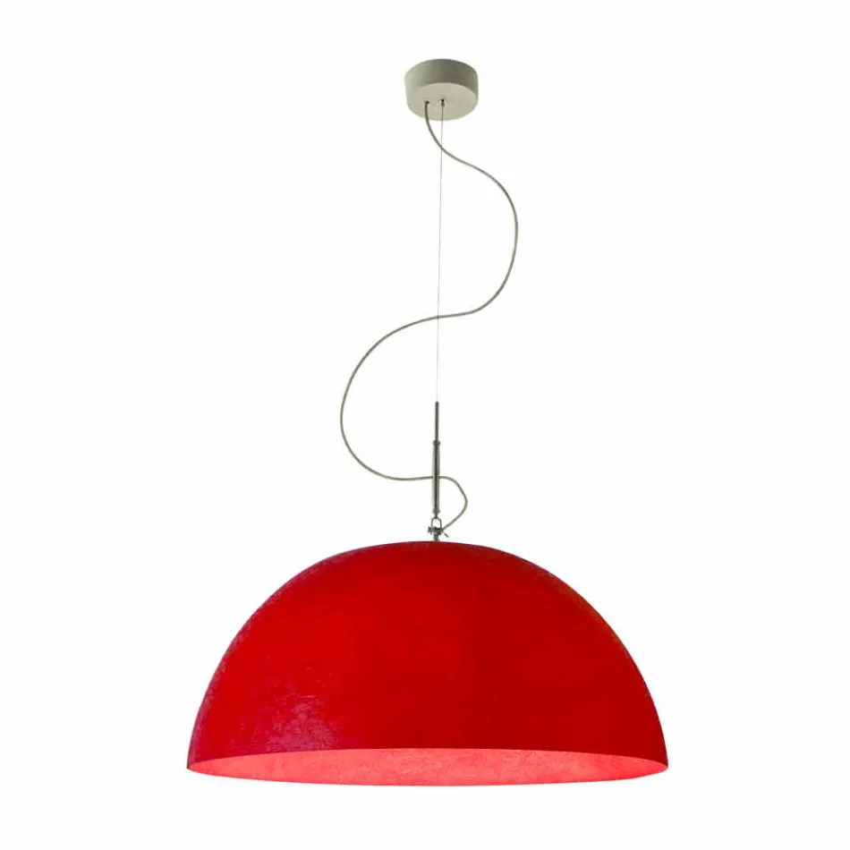 Lampada moderna In-es.artdesign Mezza Luna Nebulite a sospensione Viadurini