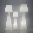 Lampada moderna per esterno Slide Pivot bianco luminoso fatta Italia Viadurini