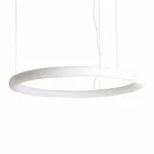Lampada Moderna Tonda a Sospensione in Polietilene Made in Italy - Slide Giotto Viadurini