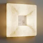 Lampada nebulite bianca a muro In-es.artdesign Dada Luna 1 di design Viadurini