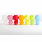 Lampada orso da tavolo luminosa Slide Pure colorata fatta in Italia Viadurini