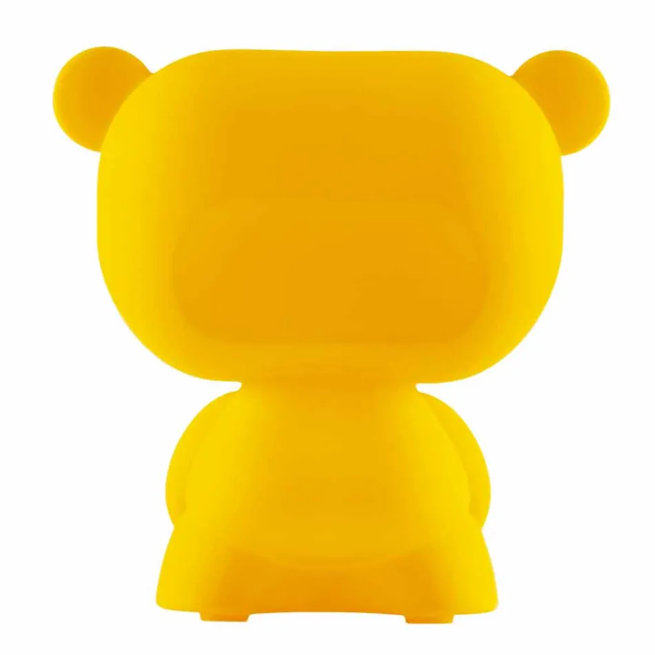Lampada orso da tavolo luminosa Slide Pure colorata fatta in Italia Viadurini