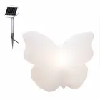 Lampada per Esterni o Interni, Farfalla Bianca Design Moderno - Farfallastar Viadurini
