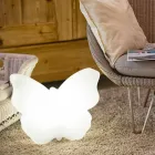 Lampada per Esterni o Interni, Farfalla Bianca Design Moderno - Farfallastar Viadurini