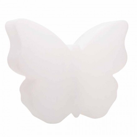 Lampada per Esterni o Interni, Farfalla Bianca Design Moderno - Farfallastar Viadurini