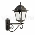 Lampada per esterno a parete in alluminio made in Italy, Aquilina Viadurini
