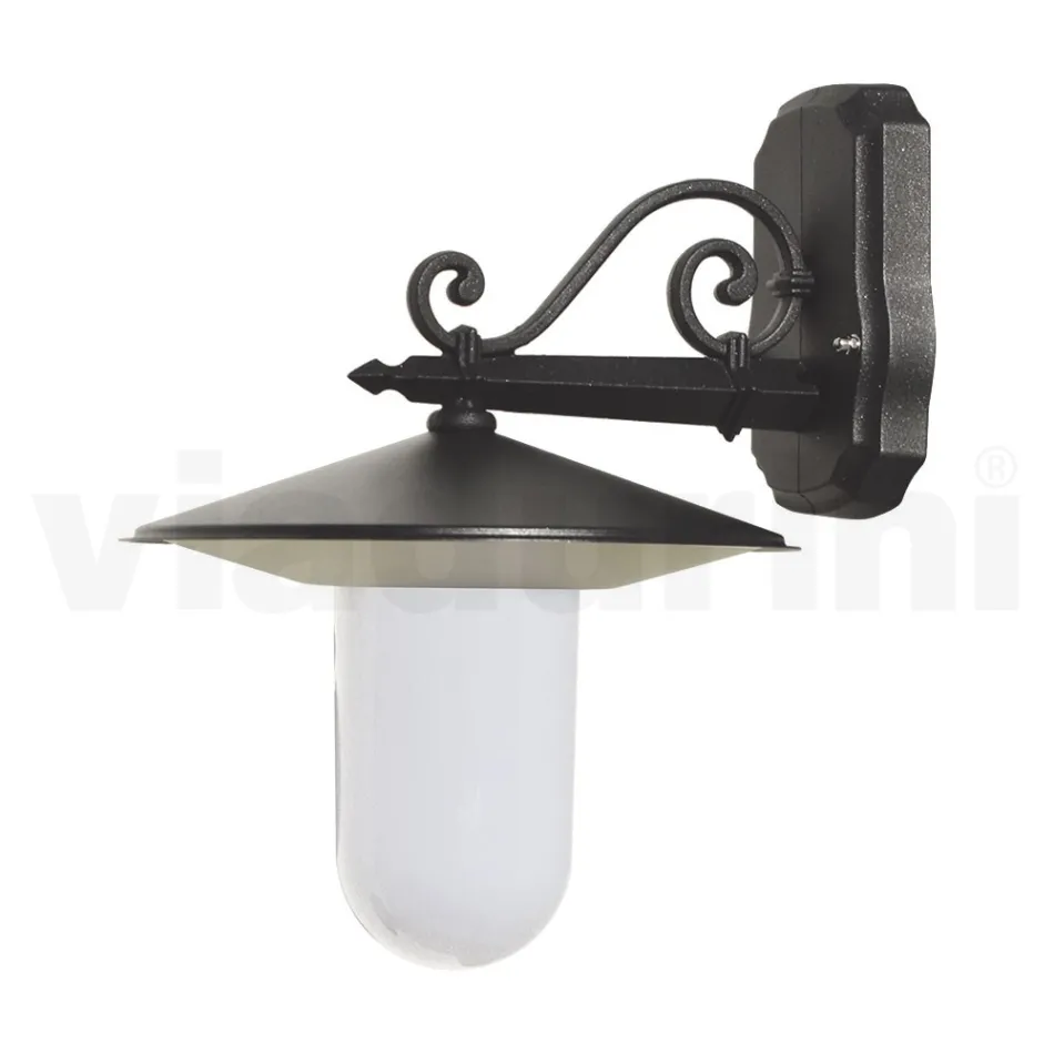Lampada per Esterno in Alluminio Grigio Antracite Made in Italy - Belen Viadurini
