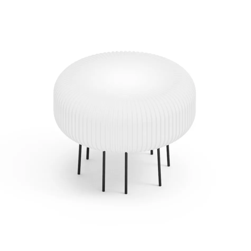 Lampada per Interni in Polietilene in Diverse Misure Made in Italy - Disco Viadurini