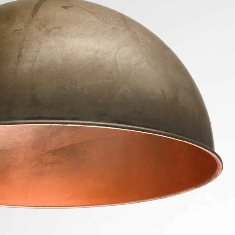 Lampada rustica a sospensione Ø80 cm Galileo Il Fanale Viadurini