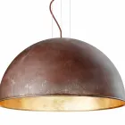 Lampada rustica a sospensione Ø80 cm Galileo Il Fanale Viadurini