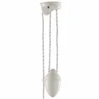 Lampada saliscendi in ceramica artigianale Melissa Ferroluce Viadurini