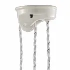 Lampada saliscendi in ceramica artigianale Melissa Ferroluce Viadurini