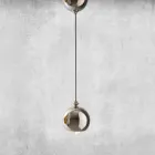 Lampada Sospensa Moderna in Ceramica Made in Italy– Lustrini L5 Aldo Berrnardi Viadurini