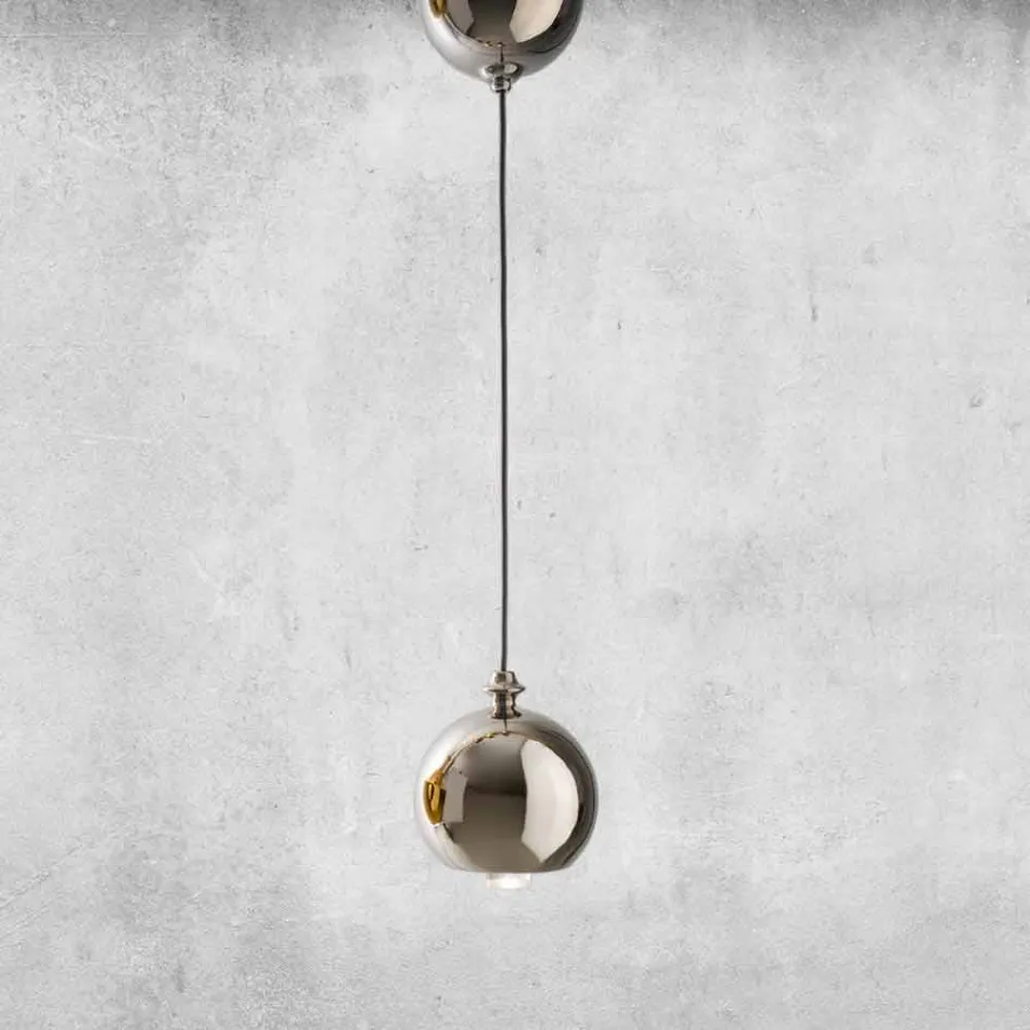 Lampada Sospensa Moderna in Ceramica Made in Italy– Lustrini L5 Aldo Berrnardi Viadurini