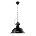 Lampada Sospensione Ceramica e Ferro Artigianale e Industriale - Industrial