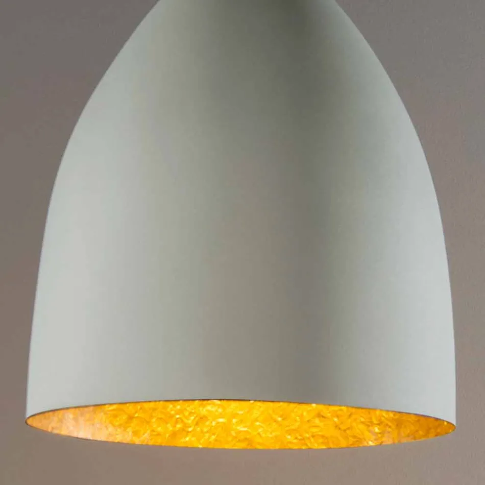 Lampada sospensione In-es.artdesign Flower S Cemento finitura cemento Viadurini