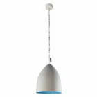 Lampada sospensione In-es.artdesign Flower S Cemento finitura cemento Viadurini