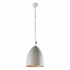 Lampada sospensione In-es.artdesign Flower S Cemento finitura cemento Viadurini