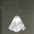 Lampada Sospesa Artigianale in Vetro di Venezia Soffiato 35 46 cm - Mary