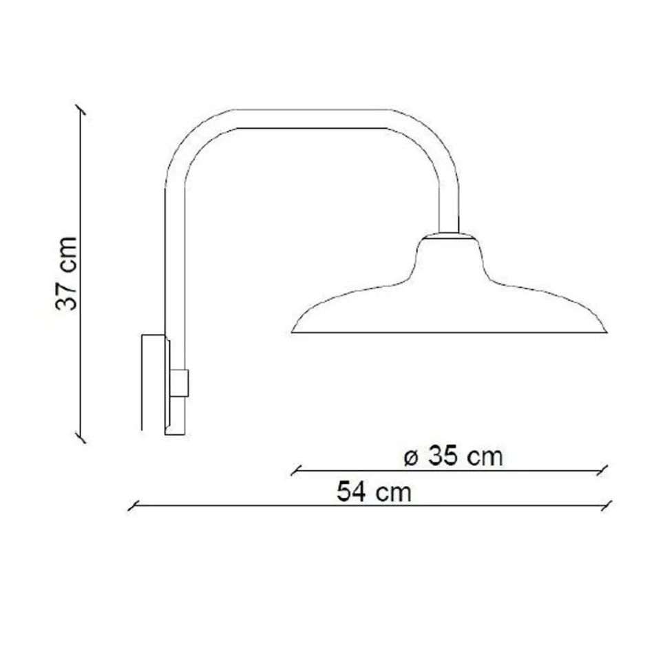 Lampada Sospesa Ceramica Nera e Ferro Design Vintage Industriale - Bew Viadurini
