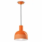 Lampada Sospesa dallo Stile Retrò in Ceramica Made in Italy – Ferroluce Caxixi Viadurini