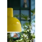 Lampada Sospesa dallo Stile Retrò in Ceramica Made in Italy – Ferroluce Caxixi Viadurini