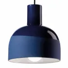 Lampada Sospesa dallo Stile Retrò in Ceramica Made in Italy – Ferroluce Caxixi Viadurini