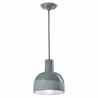 Lampada Sospesa dallo Stile Retrò in Ceramica Made in Italy – Ferroluce Caxixi Viadurini
