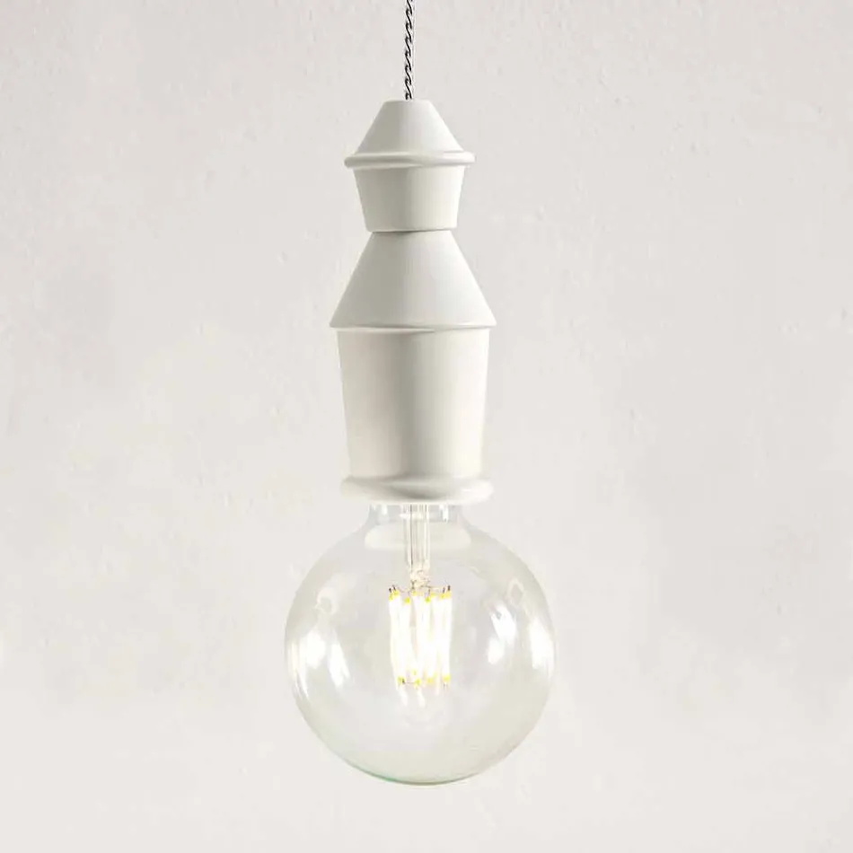 Lampada Sospesa di Design in Ceramica - Fate by Aldo Bernardi Viadurini