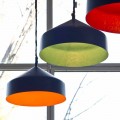 Lampada sospesa di design In-es.artdesign Cyrcus Lavagna in resina