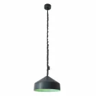 Lampada sospesa di design In-es.artdesign Cyrcus Lavagna in resina Viadurini