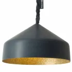 Lampada sospesa di design In-es.artdesign Cyrcus Lavagna in resina Viadurini
