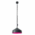 Lampada sospesa di design In-es.artdesign Cyrcus Lavagna in resina Viadurini