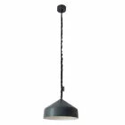 Lampada sospesa di design In-es.artdesign Cyrcus Lavagna in resina Viadurini