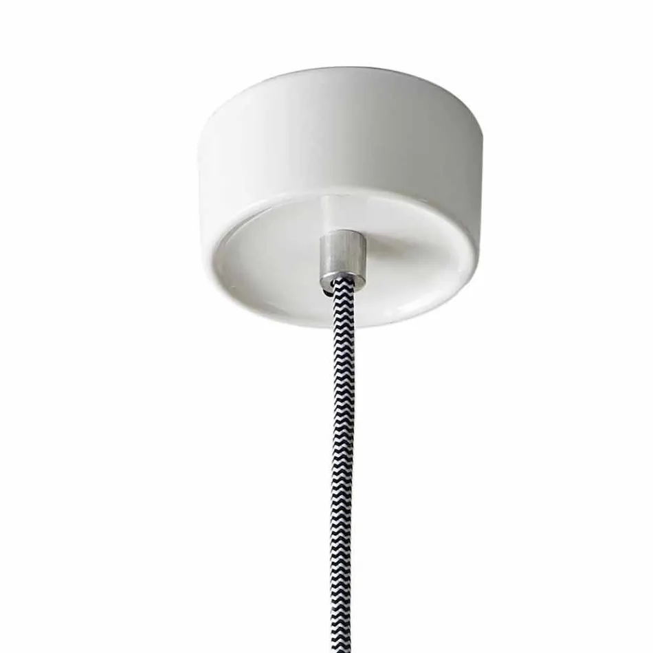 Lampada sospesa di design moderno in ceramica fatta in Italia Asia Viadurini