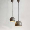 Lampada Sospesa in Acciaio Diametro 300 o 400 mm – Materia Aldo Bernardi